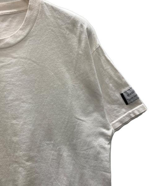 ENNOY（エンノイ）ENNOY (エンノイ) is-ness (イズネス) 反転ロゴ刺繍Tシャツ ホワイト サイズ:SIZE Lの古着・服飾アイテム