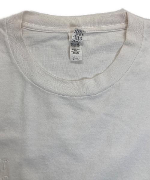 ENNOY（エンノイ）ENNOY (エンノイ) is-ness (イズネス) 反転ロゴ刺繍Tシャツ ホワイト サイズ:SIZE Lの古着・服飾アイテム