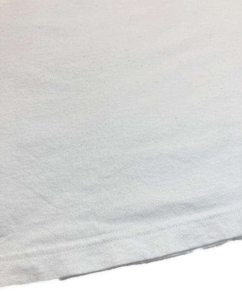 ENNOY（エンノイ）ENNOY (エンノイ) is-ness (イズネス) 反転ロゴ刺繍Tシャツ ホワイト サイズ:SIZE Lの古着・服飾アイテム