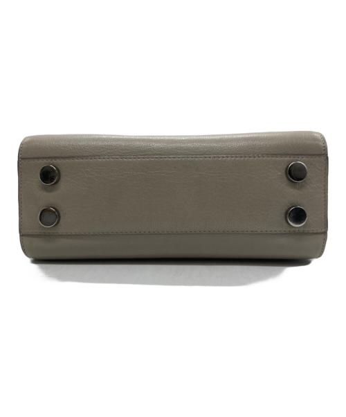 JIMMY CHOO（ジミーチュウ）JIMMY CHOO (ジミーチュウ) RILEY ライリー レザー2wayバッグ ベージュ サイズ:下記参照の古着・服飾アイテム