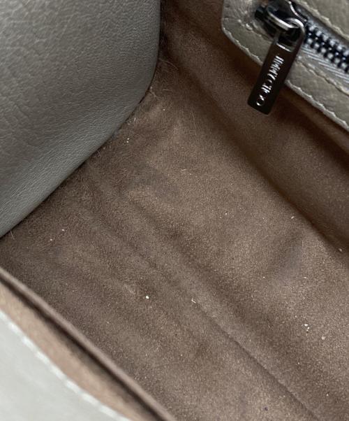 JIMMY CHOO（ジミーチュウ）JIMMY CHOO (ジミーチュウ) RILEY ライリー レザー2wayバッグ ベージュ サイズ:下記参照の古着・服飾アイテム