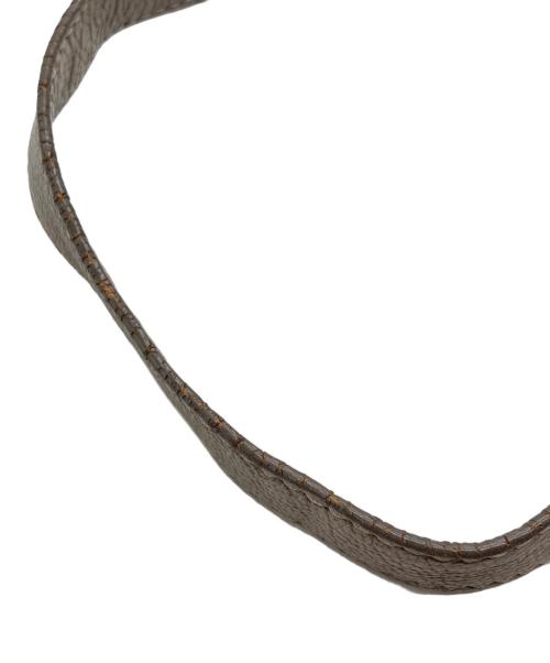 JIMMY CHOO（ジミーチュウ）JIMMY CHOO (ジミーチュウ) RILEY ライリー レザー2wayバッグ ベージュ サイズ:下記参照の古着・服飾アイテム