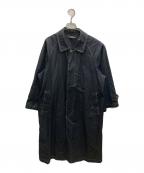 tricot COMME des GARCONSトリココムデギャルソン）の古着「ステンカラーコート」｜ブラック