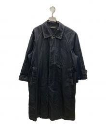 tricot COMME des GARCONS（トリココムデギャルソン）の古着「ステンカラーコート」｜ブラック