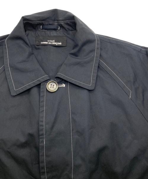 tricot COMME des GARCONS（トリココムデギャルソン）tricot COMME des GARCONS (トリココムデギャルソン) ステンカラーコート ブラック サイズ:サイズ詳細参照の古着・服飾アイテム