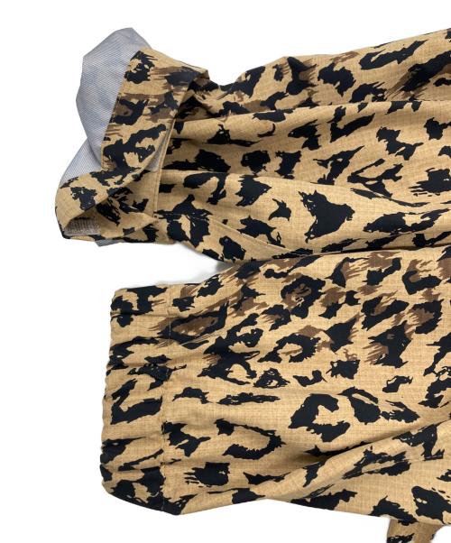 WACKO MARIA（ワコマリア）WACKO MARIA (ワコマリア) LEOPARD 3 LAYER MOUNTAIN PARKA レオパード 3 レイヤー マウンテン パーカ ベージュ×ブラック サイズ:SIZE XLの古着・服飾アイテム