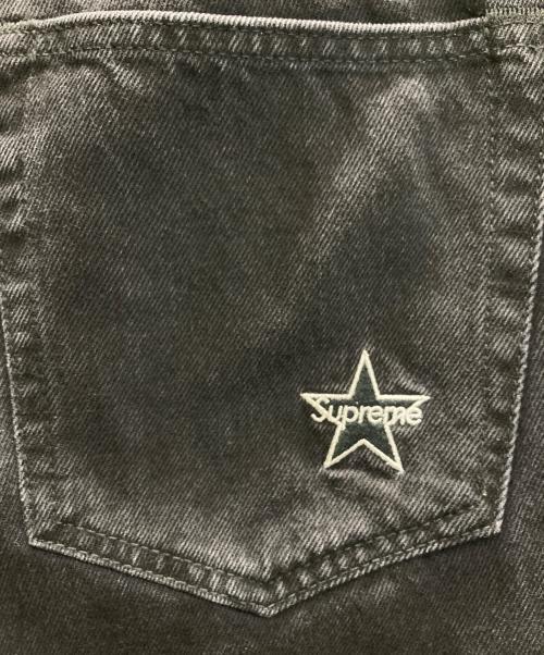 SUPREME（シュプリーム）SUPREME (シュプリーム) Regular Jean バックポケットスターロゴ刺繍 デニムパンツ ブラック サイズ:SIZE 36の古着・服飾アイテム