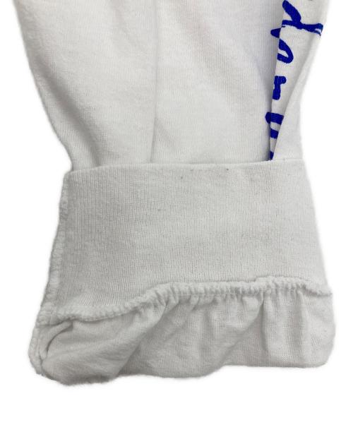 TENDERLOIN（テンダーロイン）TENDERLOIN (テンダーロイン) LOMG SLEEVE TEE 2D ホワイト サイズ:SIZE XLの古着・服飾アイテム