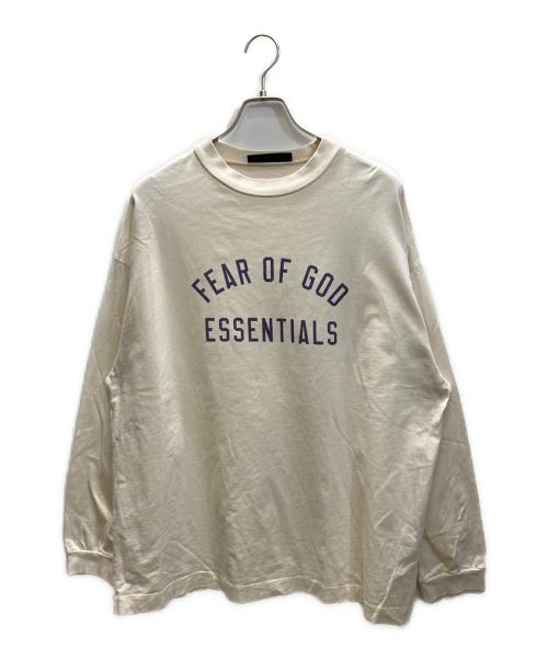 FOG ESSENTIALS（フィアオブゴッド エッセンシャル）FOG ESSENTIALS (フィアオブゴッド エッセンシャル) ロングスリーブカットソー アイボリー サイズ:SIZE XSの古着・服飾アイテム