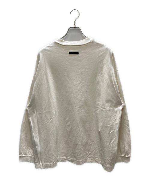 FOG ESSENTIALS（フィアオブゴッド エッセンシャル）FOG ESSENTIALS (フィアオブゴッド エッセンシャル) ロングスリーブカットソー アイボリー サイズ:SIZE XSの古着・服飾アイテム