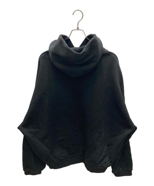 FOG ESSENTIALS（フィアオブゴッド エッセンシャル）FOG ESSENTIALS (フィアオブゴッド エッセンシャル) ロゴプリントパーカー ブラック サイズ:SIZE Lの古着・服飾アイテム