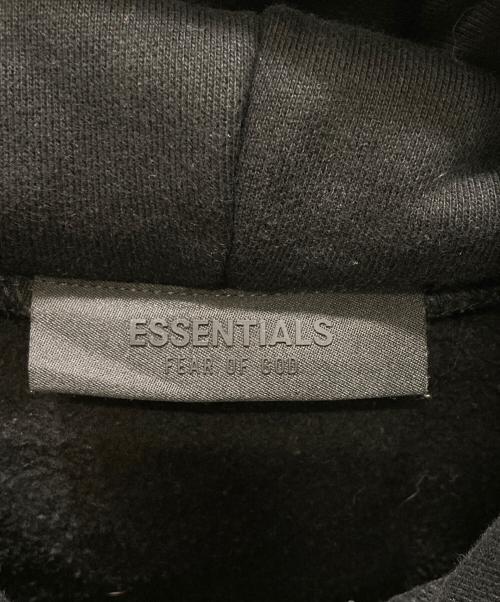 FOG ESSENTIALS（フィアオブゴッド エッセンシャル）FOG ESSENTIALS (フィアオブゴッド エッセンシャル) ロゴプリントパーカー ブラック サイズ:SIZE Lの古着・服飾アイテム