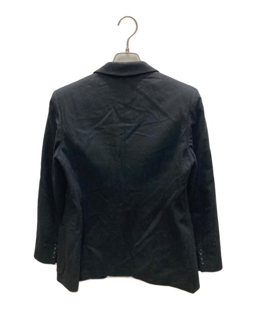MaxMara（マックスマーラ）MaxMara (マックスマーラ) アンゴラ混2Bジャケット ブラック サイズ:38の古着・服飾アイテム