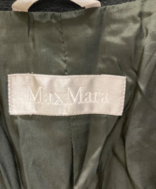MaxMara（マックスマーラ）MaxMara (マックスマーラ) アンゴラ混2Bジャケット ブラック サイズ:38の古着・服飾アイテム