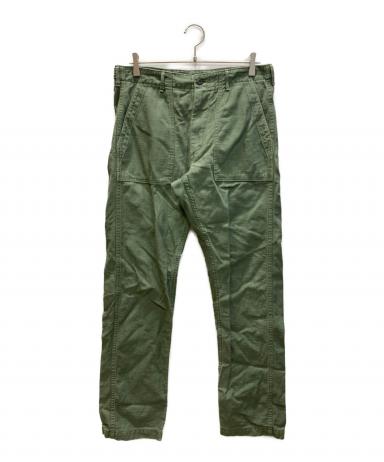 中古・古着通販】orSlow (オアスロウ) コットンサテンベイカーパンツ