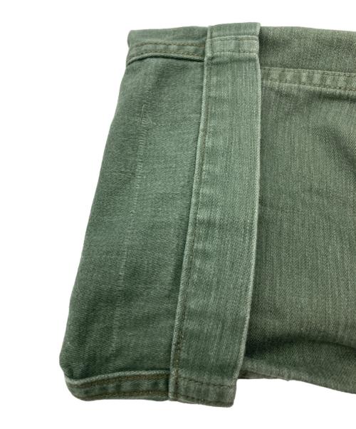 orSlow（オアスロウ）orSlow (オアスロウ) コットンサテンベイカーパンツ オリーブ サイズ:Lの古着・服飾アイテム