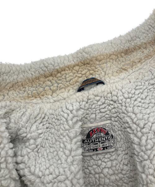 LEVI'S（リーバイス）LEVI'S (リーバイス) 裏ボアデニムジャケット インディゴ サイズ:42の古着・服飾アイテム