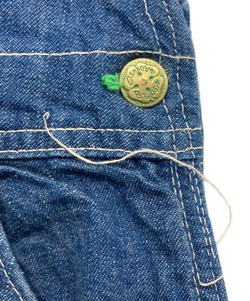 OSH KOSH B'gosh（オシュコシュ ビゴッシュ）OSH KOSH B'gosh (オシュコシュ ビゴッシュ) 50s デニムオーバーオール インディゴ サイズ:下記参照の古着・服飾アイテム
