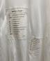 中古・古着 MM6 Maison Margiela (エムエムシックスメゾンマルジェラ) ロゴパッチカットソー ホワイト サイズ:SIZE L：13000円