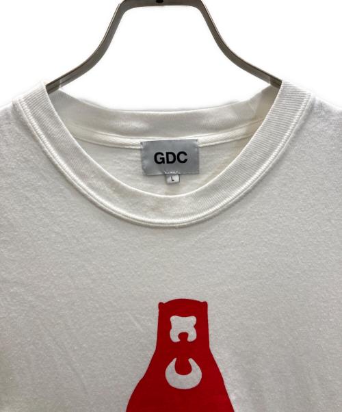 GDC（ジーディーシー）GDC (ジーディーシー) アニマルロゴTシャツ ホワイト サイズ:Lの古着・服飾アイテム