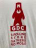 中古・古着 GDC (ジーディーシー) アニマルロゴTシャツ ホワイト サイズ:L：4000円