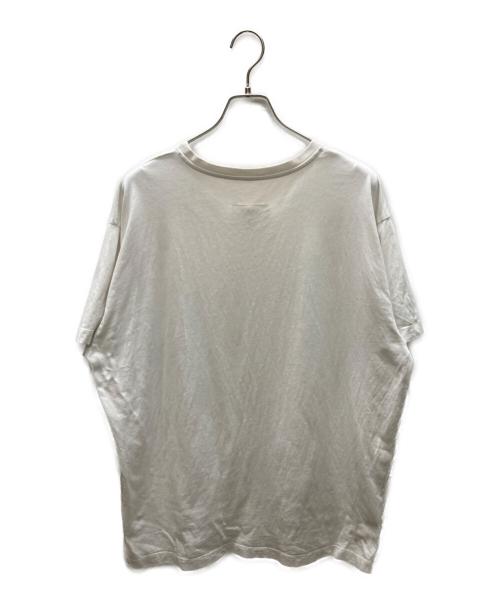 MM6 Maison Margiela（エムエムシックスメゾンマルジェラ）MM6 Maison Margiela (エムエムシックスメゾンマルジェラ) CONSTRUCTION BIG Tee ホワイト サイズ:SIZE Lの古着・服飾アイテム