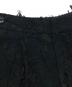 中古・古着 MAISON SPECIAL (メゾンスペシャル) Cut Fringe Jacquard Pants ブラック サイズ:36：7000円