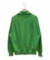 TOMORROW LAND tricot (トゥモローランド トリコ) ギマコットンニット スタンドカラープルオーバー グリーン サイズ:SIZE M：10000円