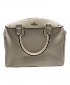 COACHコーチ）の古着「ミニベネットサッチェル 2wayバッグ」｜ベージュ