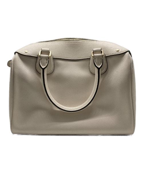 COACH（コーチ）COACH (コーチ) ミニベネットサッチェル 2wayバッグ ベージュの古着・服飾アイテム