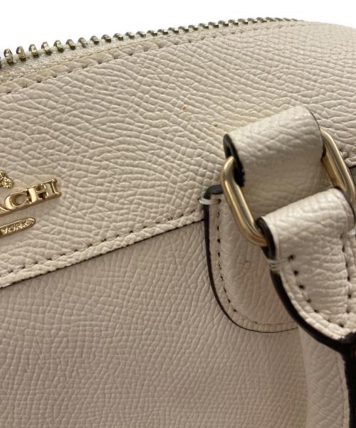 COACH（コーチ）COACH (コーチ) ミニベネットサッチェル 2wayバッグ ベージュの古着・服飾アイテム