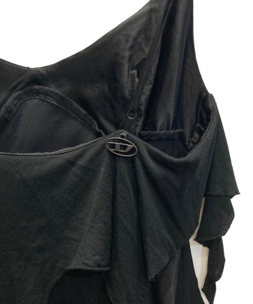 DIESEL（ディーゼル）DIESEL (ディーゼル) D-ANCER キャミソールドレス ブラック サイズ:SIZE 40の古着・服飾アイテム