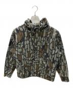 SUPREMEシュプリーム）の古着「Polartec Hooded Sweatshirt」｜カーキ×ブラウン