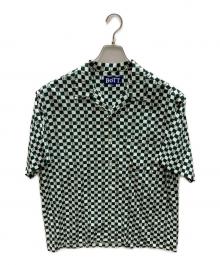 BoTT（ボット）の古着「Checkerboard S/SL Shirt」｜グリーン×ホワイト