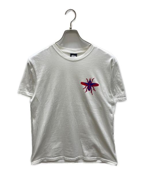 stussy（ステューシー）stussy (ステューシー) Housefly Tee ホワイト サイズ:SIZE Mの古着・服飾アイテム