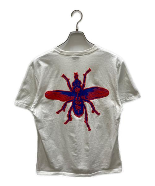 stussy（ステューシー）stussy (ステューシー) Housefly Tee ホワイト サイズ:SIZE Mの古着・服飾アイテム