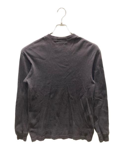 RRL（ダブルアールエル）RRL (ダブルアールエル) ヘンリーネックカットソー ブラック サイズ:SIZE Lの古着・服飾アイテム