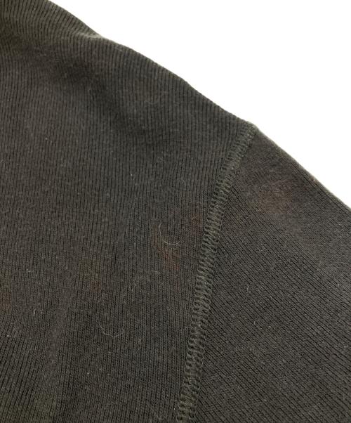 RRL（ダブルアールエル）RRL (ダブルアールエル) ヘンリーネックカットソー ブラック サイズ:SIZE Lの古着・服飾アイテム