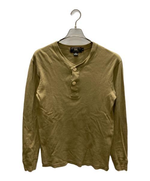 RRL（ダブルアールエル）RRL (ダブルアールエル) ヘンリーネックカットソー カーキ サイズ:SIZE Mの古着・服飾アイテム