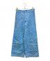 SZ Blockprints（エスゼットブロックプリント）の古着「DISCO PANT GEO」｜ブルー×グリーン