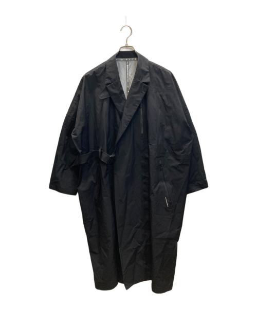 F/CE.（エフシーイー）F/CE. (エフシーイー) PERTEX WATERPROOF WRAP COAT ブラック サイズ:SIZE Sの古着・服飾アイテム