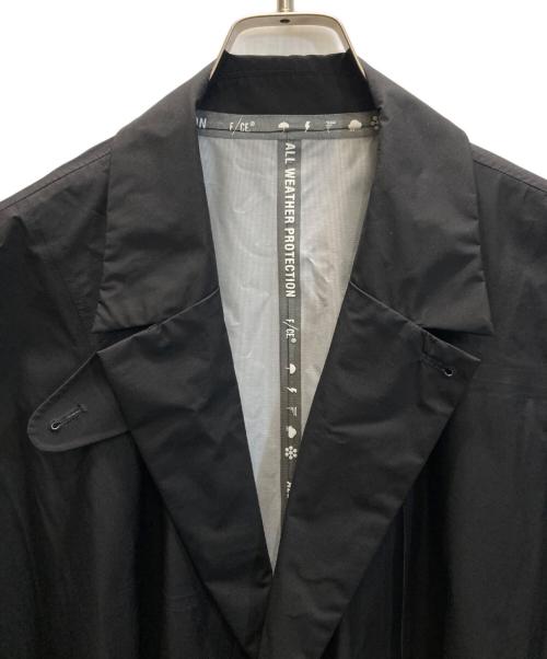 F/CE.（エフシーイー）F/CE. (エフシーイー) PERTEX WATERPROOF WRAP COAT ブラック サイズ:SIZE Sの古着・服飾アイテム