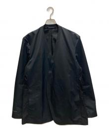 1PIU1UGUALE3 RELAX×+ PHENIX（ウノピゥウノウグァーレトレ リラックス×プラスフェニックス）の古着「GTX NO COLLAR JACKET」｜ブラック