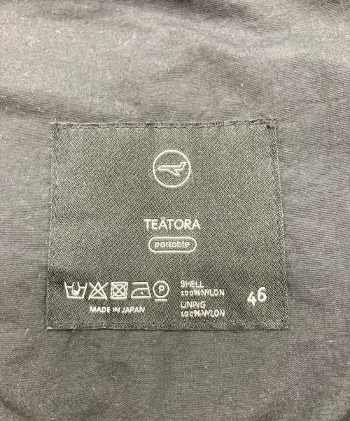 teatora（テアトラ）TEATORA (テアトラ) Souvenir Hunter P ブラック サイズ:SIZE 46の古着・服飾アイテム