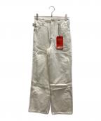 LEVI'S REDリーバイス レッド）の古着「LR HIGH LOOSE MORNING SHIFT」｜ホワイト