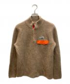 Patagoniaパタゴニア）の古着「アンダイドカシミヤスナップT」｜ベージュ