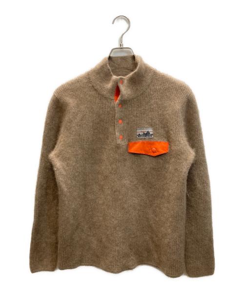 Patagonia（パタゴニア）Patagonia (パタゴニア) アンダイドカシミヤスナップT ベージュ サイズ:Mの古着・服飾アイテム