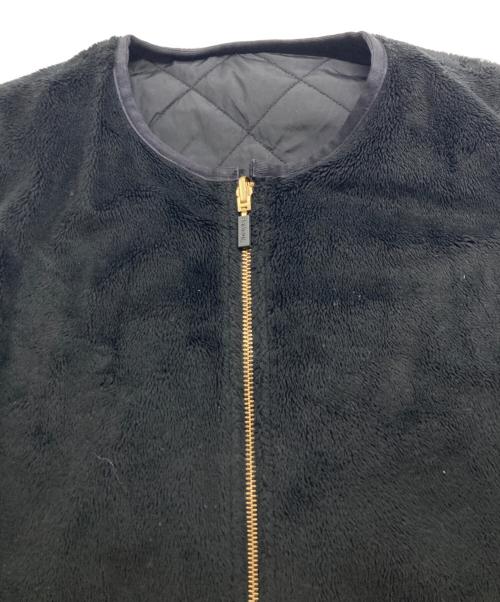 Barbour（バブアー）Barbour (バブアー) キルティングボアロングベスト ブラック サイズ:36の古着・服飾アイテム