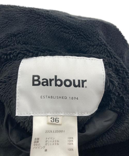 Barbour（バブアー）Barbour (バブアー) キルティングボアロングベスト ブラック サイズ:36の古着・服飾アイテム