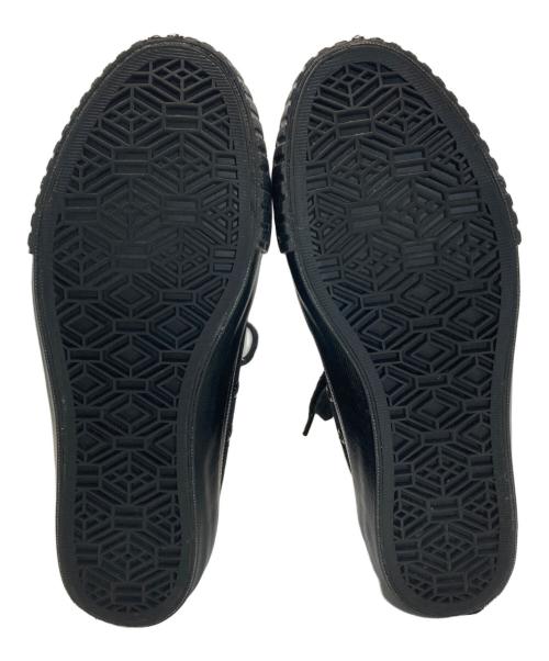REGULATION Yohji Yamamoto（レギュレーションヨウジヤマモト）REGULATION Yohji Yamamoto (レギュレーションヨウジヤマモト) ハイカットキャンバススニーカー ブラック サイズ:SIZE 2の古着・服飾アイテム